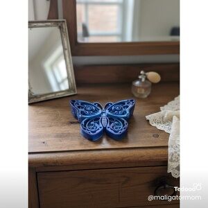 Blue Butterfly Home Accent